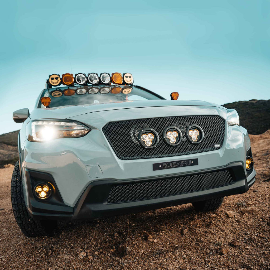 KC HiLiTES 97150 KC FLEX ERA 3 LED DM SAE FOG 2-LIGHT MSTR KIT 13-24 SUBARU CROSSTREK FORESTER for Select Subaru Crosstrek, Subaru Forester