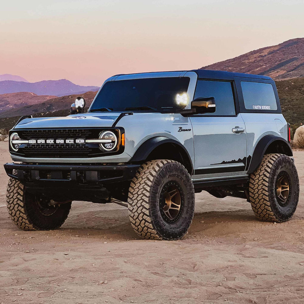 KC HiLiTES 97161 KC SLIMLITE LED Ditch Spot 2-Light System - 2021+ Ford Bronco for Select Ford Bronco