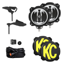 Load image into Gallery viewer, KC HiLiTES 97166 KC FLEX ERA 4 LED 5in Combo 2-Light System Jeep 392 Mojave for Select Jeep Gladiator, Jeep Wrangler