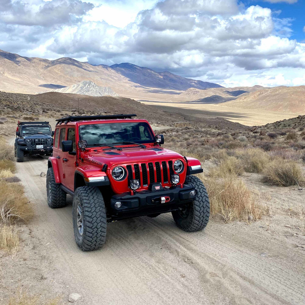 KC HiLiTES 97166 KC FLEX ERA 4 LED 5in Combo 2-Light System Jeep 392 Mojave for Select Jeep Gladiator, Jeep Wrangler