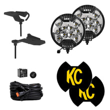 Load image into Gallery viewer, KC HiLiTES 97167 SLIMLITE - LED 2-Lt Dtch Lt Kt - Spot Beam - 21-25 Jeep Wrangler JL Rubicon 392 for Select Jeep Gladiator, Jeep Wrangler