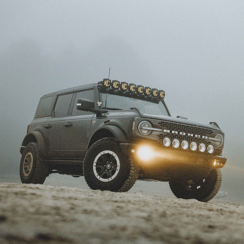 KC HiLiTES 97168 FLEX ERA - LED Fog Pocket System 2021+ Ford Bronco for Select Ford Bronco