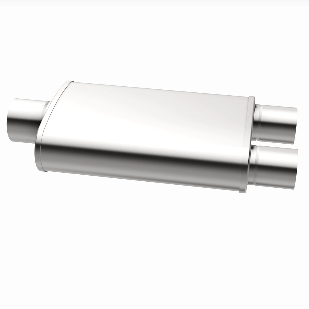 MagnaFlow Exhaust Products 13288 Multi-Chamber Performance Muffler; 3/2.5in. Center/Dual; 4x14x9 Body