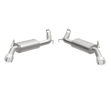 Load image into Gallery viewer, MagnaFlow Exhaust Products 19185 Street Series Polished Axle Back System for Select Chevrolet Camaro