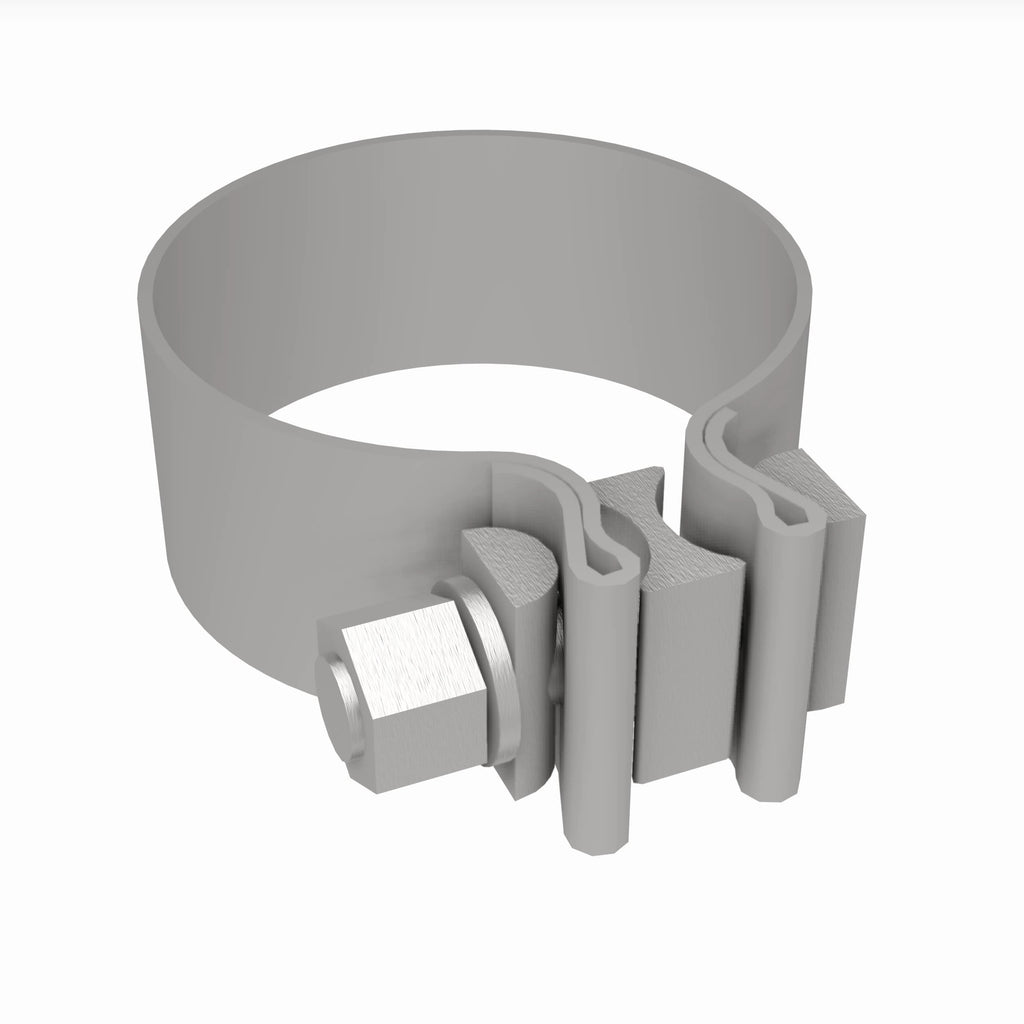 MagnaFlow Exhaust Products 10162 10 pk - Lap Joint Band Clamp - 2.50in.