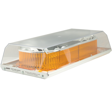 SWS Warning Lights Inc. 16310 Amber 16” Low Profile Fleet Plus Led Minibar