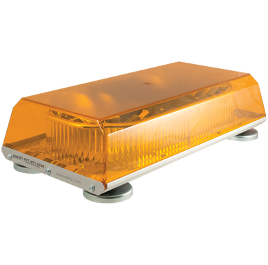 SWS Warning Lights Inc. 16313 Amber 16” Low Profile Fleet Plus Led Minibar