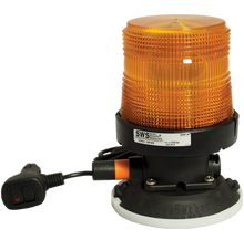 Load image into Gallery viewer, SWS Warning Lights Inc. 201ZS-12V-A Amber Low Profile Fleet Led Beacon