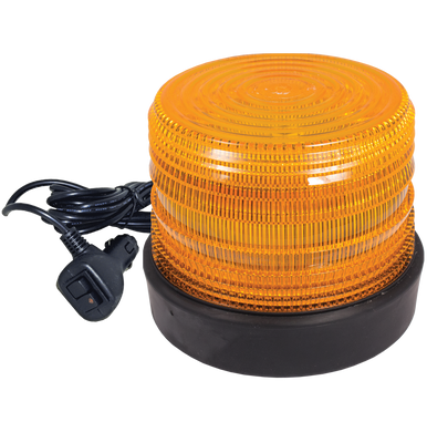 SWS Warning Lights Inc. 204RM-12V-A Amber Low Profile Fleet Led Beacon