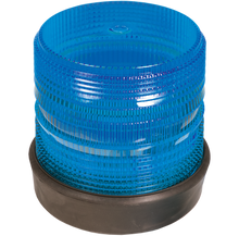 Load image into Gallery viewer, SWS Warning Lights Inc. 208R-12V-B Blue Medium Profile Fleet Led Beacon