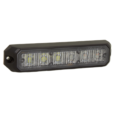 SWS Warning Lights Inc. 80058 Amber 6 Led Perimeter Light Surface Mount