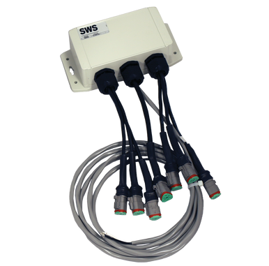 SWS Warning Lights Inc. 96043 Snow Plow Package Quick Disconnect Junction Box