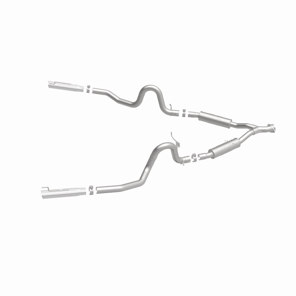 MagnaFlow Exhaust Products 15717 Street Series Polished Cat-Back System for Select Ford Mustang