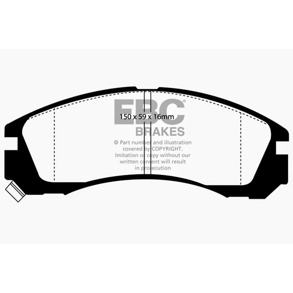 98-02-Dodge-B150-B1500-Cargo-1500-Van-12-Ton-Ultimax2-Rear-Brake-Pads