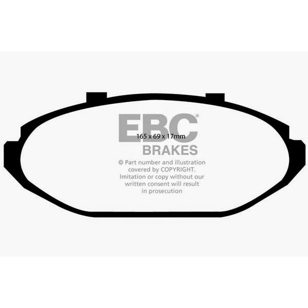 98-02-Ford-Crown-Victoria-(Police)-4.6-(Phenolic-Pistons)-Greenstuff-Front-Brake-Pads