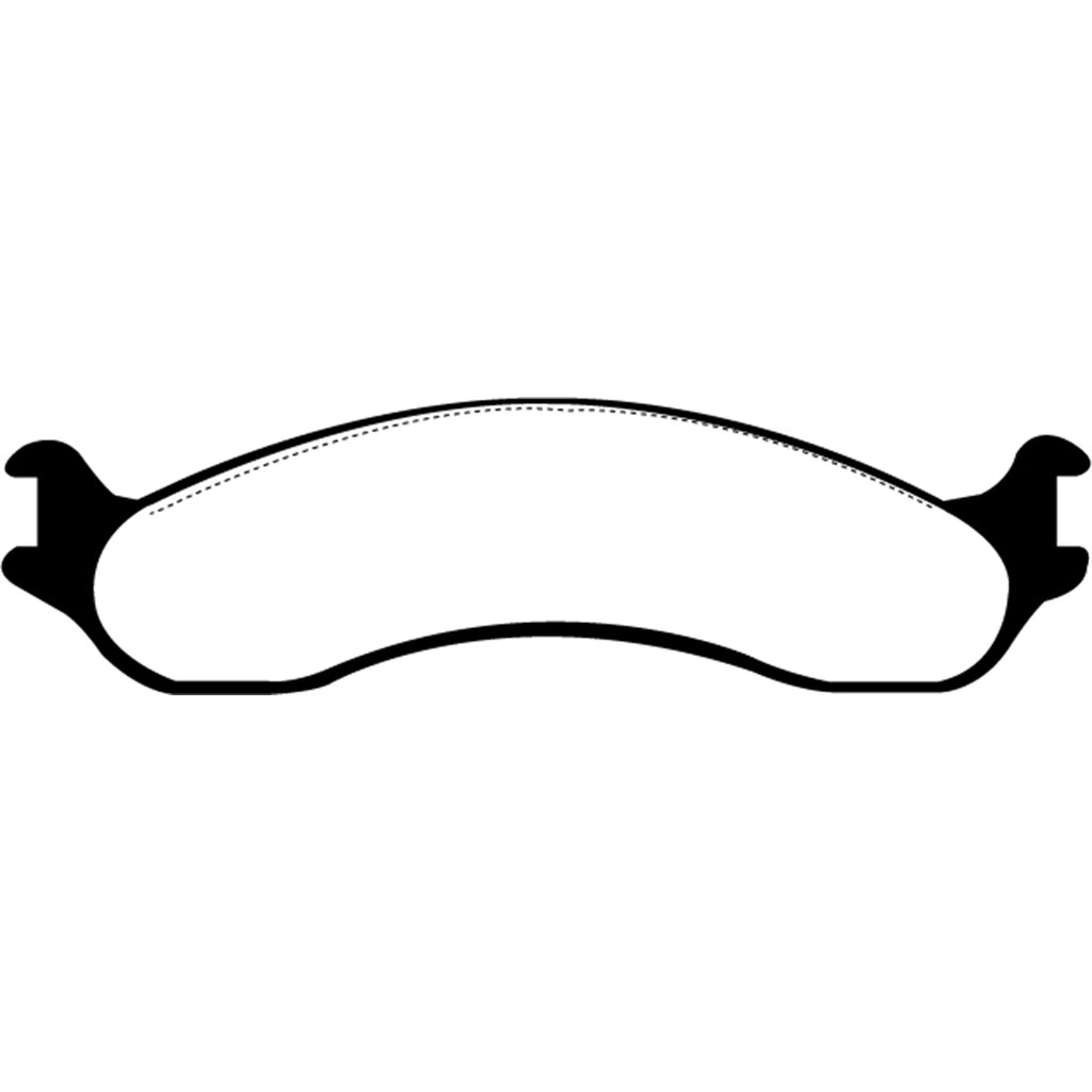 98-03-Dodge-B250-B2500-Cargo-2500-Van-34-Ton-Greenstuff-Front-Brake-Pads
