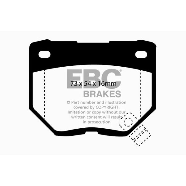 98-03-Nissan-Skyline-(R34)-2.5-Gt-(200)-Greenstuff-Rear-Brake-Pads