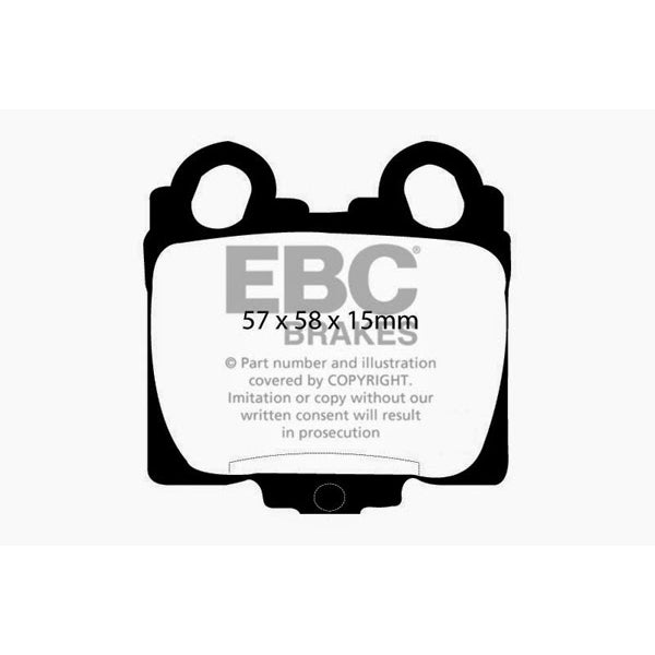 98-05-Lexus-Gs300-3.0-Greenstuff-Rear-Brake-Pads