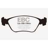 EBC DP31362C Redstuff Ceramic Low Dust Brake Pads