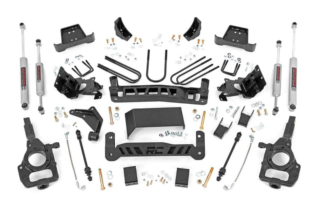 Rough Country 43130 Suspension Lift Kit w/Shocks for Select Ford Ranger, Mazda B3000, Mazda B4000