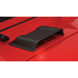 Bushwacker 15002 Trail Armor Hood Scoop; Textured; Black