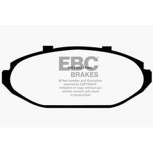 Load image into Gallery viewer, 98-2002-Ford-Crown-Victoria-4.6L-(WAbsSteel-Pistons)-Yellowstuff-Front-Brake-Pads