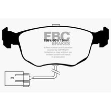Load image into Gallery viewer, 98-99-Ford-Contour-2.5-Svt-Redstuff-Front-Brake-Pads