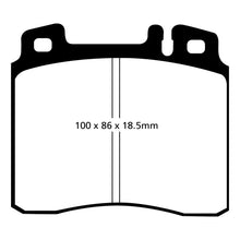 Load image into Gallery viewer, 98-99-Mercedes-Benz-Cl500-5.0-Yellowstuff-Front-Brake-Pads