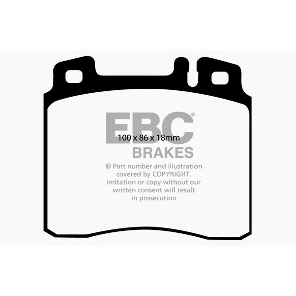 98-99-Mercedes-Benz-Cl500-5.0-Yellowstuff-Front-Brake-Pads