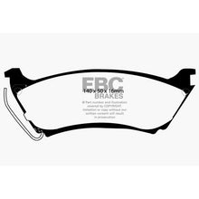 Load image into Gallery viewer, 98-Mercedes-Benz-M-Class-(Ml)-Ml320-3.2-Greenstuff-Rear-Brake-Pads