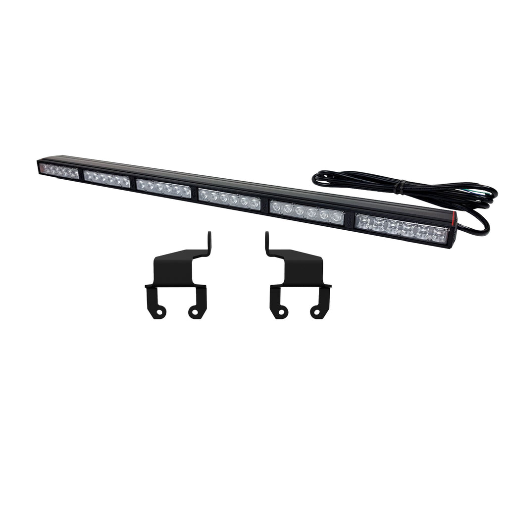 KC HiLiTES 98013 28" Chase LED Light Bar Kit - Rear-Facing - Multi-Fnctn - 18+ Jeep Wrangler JL for Select Jeep Wrangler