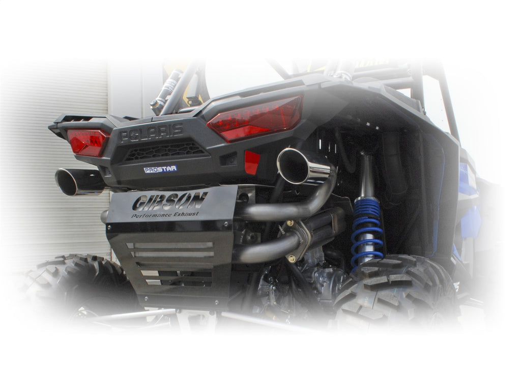 Gibson Performance Exhaust 98025 Polaris for Select Polaris RZR Turbo R 4 Premium, Polaris RZR Turbo R 4 Sport, Polaris RZR Turbo R 4 Ultimate, Polaris RZR Turbo R Premium, Polaris RZR Turbo R Sport, Polaris RZR Turbo R Ultimate, Polaris RZR XP 4 Turbo,