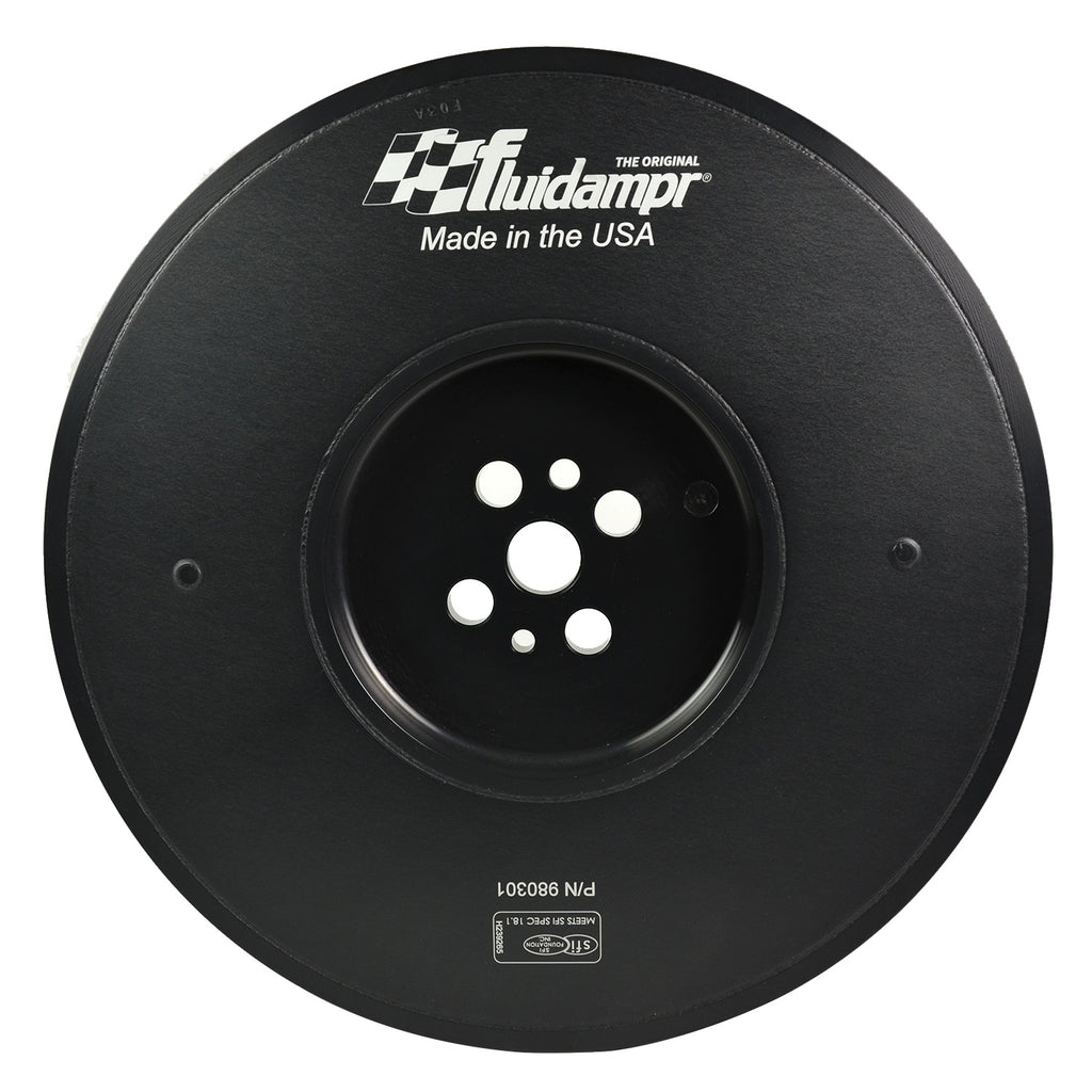 Fluidampr 980301 Harmonic Balancer - Fluidampr - Dodge - Cummins common rail - No Pulley - Each