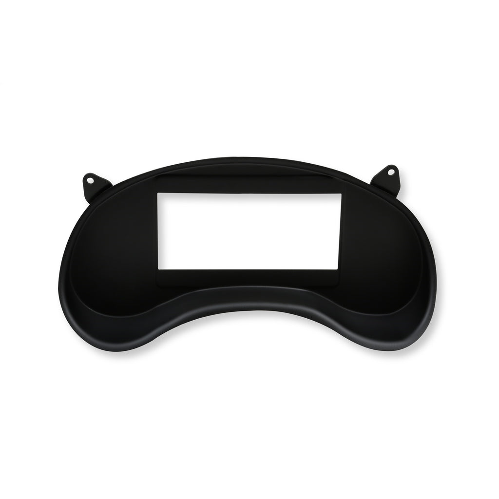 9804-Chevy-S10-Dash-Bezels-For-Holley-Efi-6.86In-Dash-Panel-Black