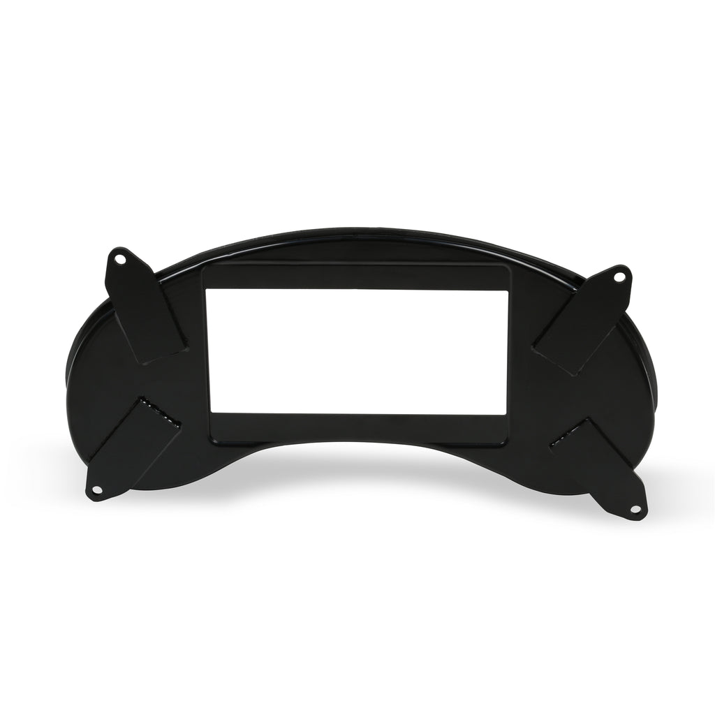 9804-Chevy-S10-Dash-Bezels-For-Holley-Efi-6.86In-Dash-Panel-Black