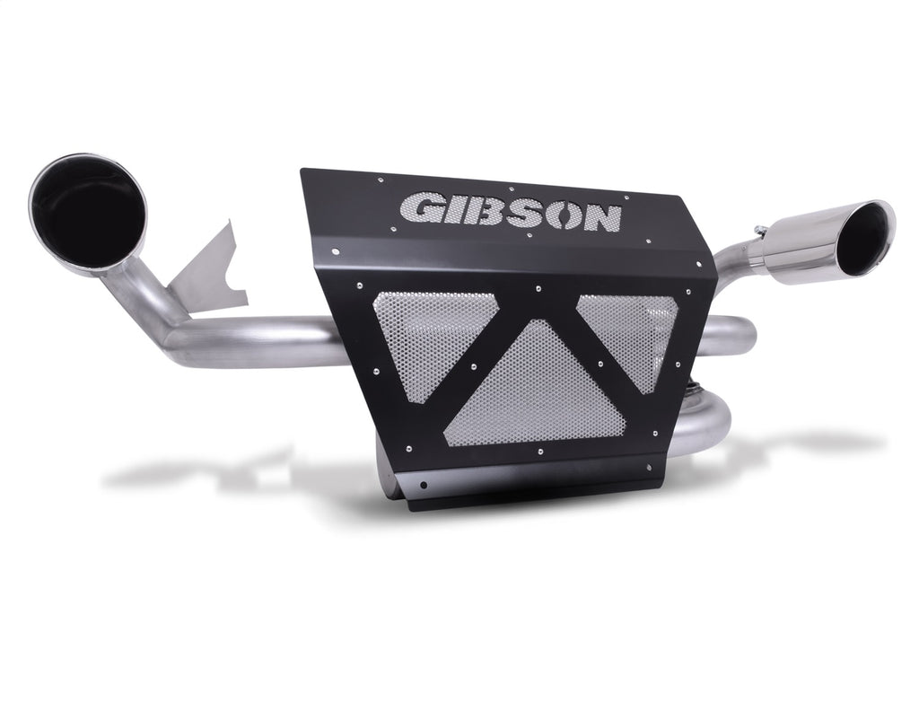 Gibson Performance Exhaust 98041 Polaris for Select Polaris RZR XP 1000, Polaris RZR XP EPS, Polaris RZR XP EPS DYNAMIX Edition, Polaris RZR XP EPS High Lifter Edition, Polaris RZR XP EPS Ride Command Edition, Polaris RZR XP EPS Trails and Rock Edition,