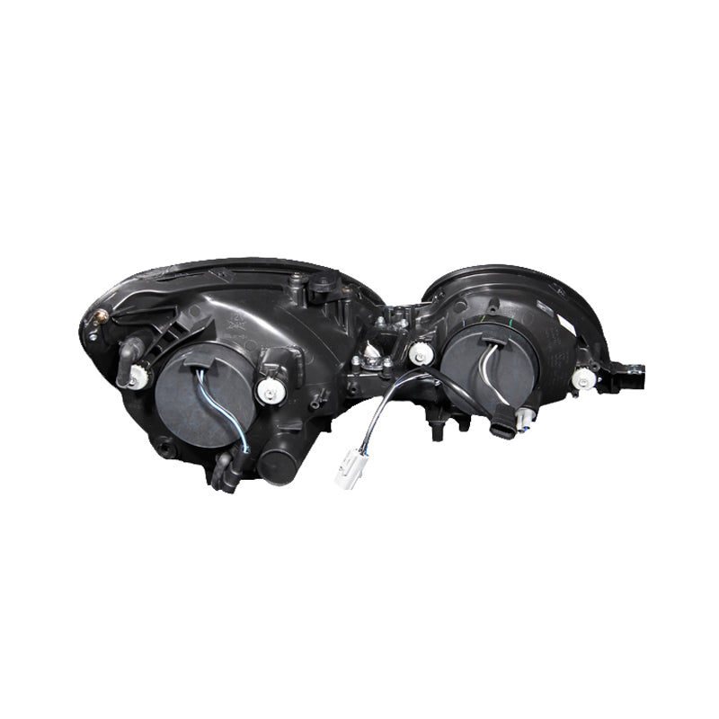 9805-Gs300400-Headlights-Projector-With-HaloBlack-Clear-With-Amber-Reflectors