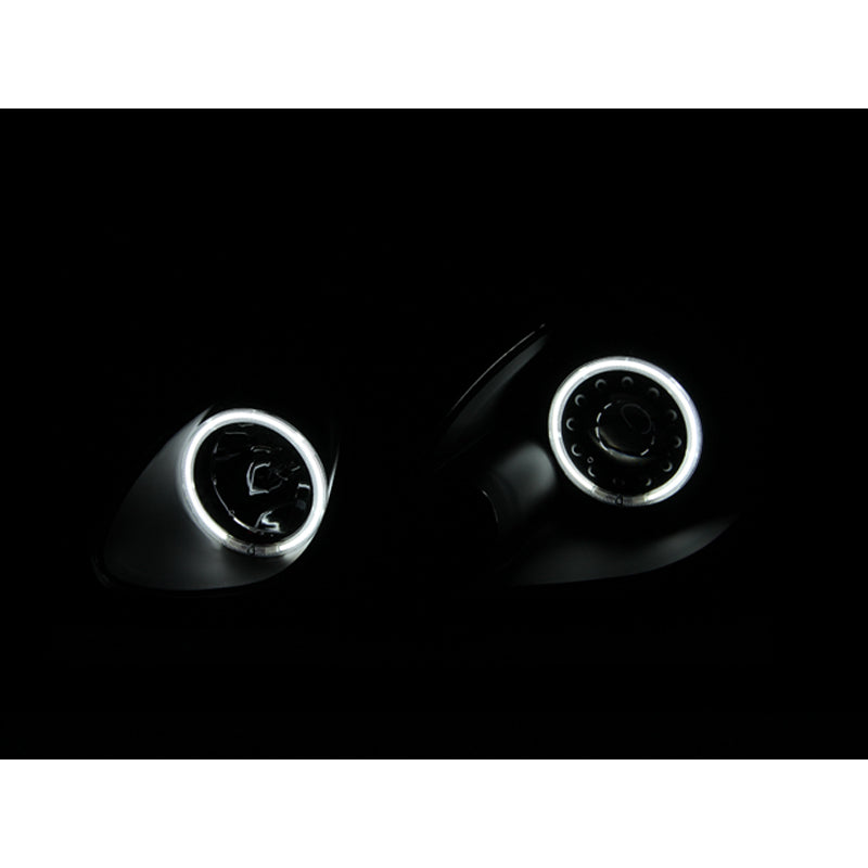 9805-Gs300400-Headlights-Projector-With-HaloBlack-Clear-With-Amber-Reflectors