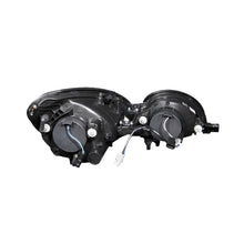 Load image into Gallery viewer, 9805-Gs300400-Headlights-Projector-With-HaloChrome-Clear-With-Amber-Reflector-DrivePass