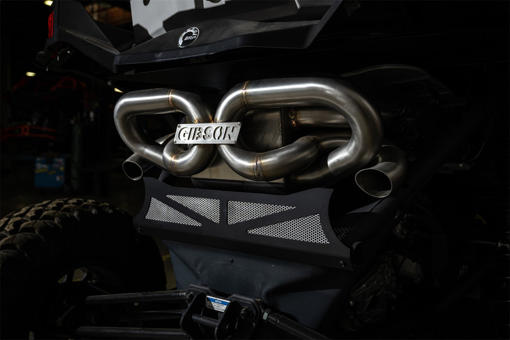 Gibson Performance Exhaust 98053 Can-Am for Select Can-Am Maverick X3 DS Turbo, Can-Am Maverick X3 DS Turbo R, Can-Am Maverick X3 DS Turbo RR, Can-Am Maverick X3 Max DS Turbo, Can-Am Maverick X3 Max DS Turbo R, Can-Am Maverick X3 Max DS Turbo RR, Can-Am