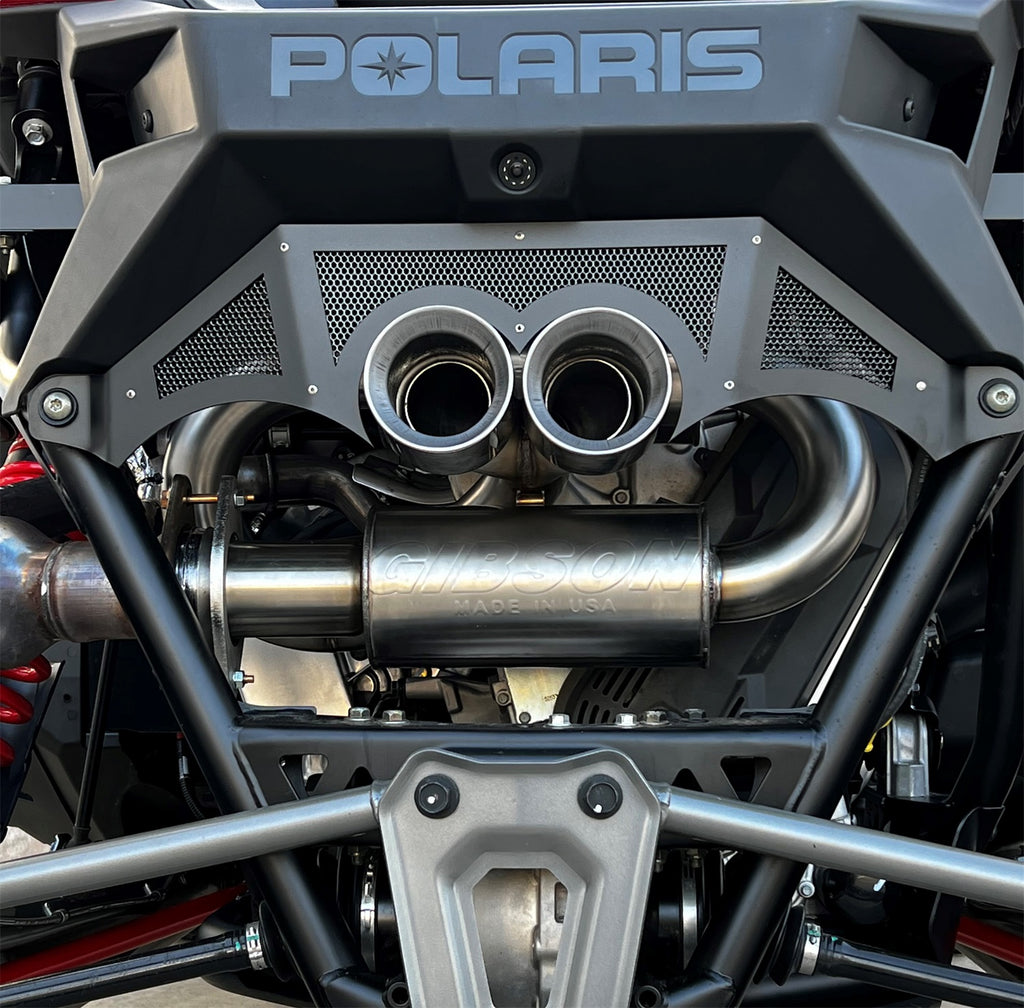 Gibson Performance Exhaust 98054 Polaris for Select Polaris RZR Pro R 4 Premium, Polaris RZR Pro R 4 Sport, Polaris RZR Pro R 4 Ultimate, Polaris RZR Pro R 4 Ultimate Launch Edition, Polaris RZR Pro R Premium, Polaris RZR Pro R Sport, Polaris RZR Pro R