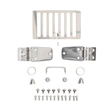 Load image into Gallery viewer, 9806-Wrangler-(TjLj)-Complete-Hood-Kit-Stainless-Steel
