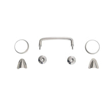 Load image into Gallery viewer, 9806-Wrangler-(TjLj)-Complete-Hood-Kit-Stainless-Steel