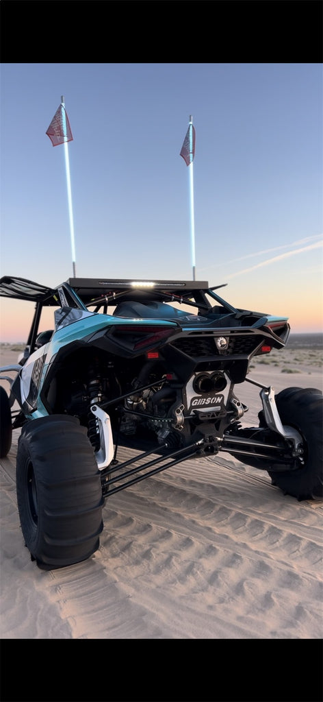 Gibson Performance Exhaust 98061 Can-Am UTV Dual Exhaust; Black Ceramic for Select Can-Am Maverick R, Can-Am Maverick R Max, Can-Am Maverick R Max X, Can-Am Maverick R Max X RS, Can-Am Maverick R Max X RS Smart-Shox, Can-Am Maverick R X, Can-Am Maverick