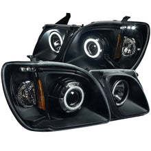 Load image into Gallery viewer, 9807-Lexus-Lx470-Projector-Halo-WO-Ccfl-Bar-Black-Clear-Amber-(Ccfl)-Headlight