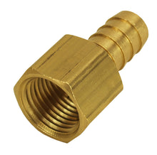 Load image into Gallery viewer, Derale 98106 Straight Hose Barb Fitting, 1/2" NPT Female x 1/2" Barb, Each