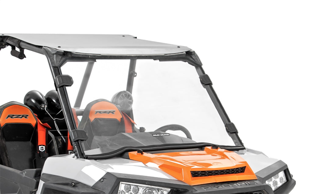 Rough Country 98182010 Windshield for Select Polaris RZR 900, Polaris RZR 900 EPS, Polaris RZR 900 Fox Edition, Polaris RZR 900 Premium, Polaris RZR S EPS, Polaris RZR S 900, Polaris RZR S 900 EPS, Polaris RZR S 900 Premium, Polaris RZR S4 EPS, Polaris