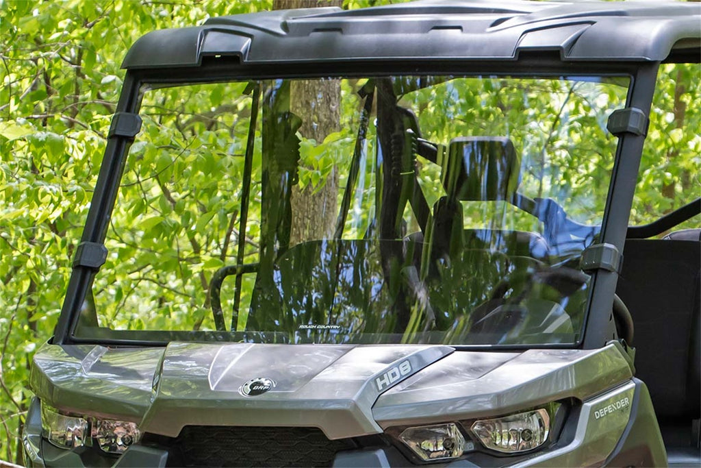 Rough Country 98162030 Windshield for Select Can-Am Defender DPS HD10, Can-Am Defender DPS HD5, Can-Am Defender DPS HD7, Can-Am Defender DPS HD8, Can-Am Defender DPS HD8 CAB, Can-Am Defender DPS HD9, Can-Am Defender DPS HD9 CAB, Can-Am Defender HD10 6X6