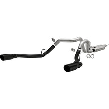 Load image into Gallery viewer, MagnaFlow Exhaust Products 19584 NEO Series Black Coated Tips Cat-Back System for Select Ford F-150