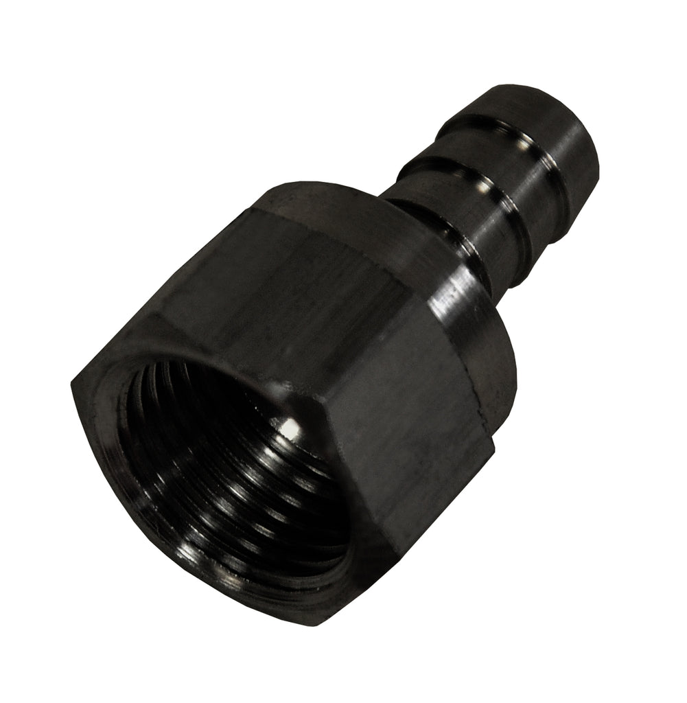 Derale 98201 -8AN Female Swivel x 3/8" Barb Fitting, Each